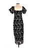 Shoshanna 100% Polyester Stars Black Cocktail Dress Size 0 - photo 2