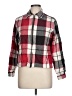Keren Hart 100% Cotton Plaid Red Jacket Size L - photo 1