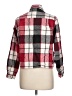 Keren Hart 100% Cotton Plaid Red Jacket Size L - photo 2