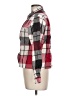 Keren Hart 100% Cotton Plaid Red Jacket Size L - photo 5