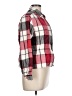 Keren Hart 100% Cotton Plaid Red Jacket Size L - photo 4