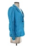 Pure Collection 100% Linen Blue 3/4 Sleeve Top Size 4 - photo 4