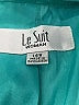 Le Suit 100% Polyester Teal Blazer Size 14 - photo 6