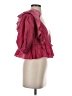 Rhode 100% Cotton Red 3/4 Sleeve Blouse Size XS - photo 4