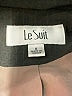 Le Suit 100% Polyester Black Blazer Size 6 - photo 3