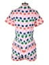 Saylor Print Pink Romper Size M - photo 2