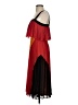 ASOS 100% Polyester Color Block Red Cocktail Dress Size 2 - photo 5