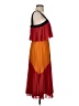 ASOS 100% Polyester Color Block Red Cocktail Dress Size 2 - photo 4