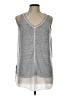 Apt. 9 Gray Sleeveless Top Size L - photo 1
