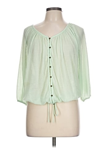 American Rag Cie 3/4 Sleeve Blouse (view 1)