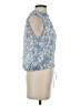 Bella Dahl 100% Rayon Floral Blue Sleeveless Blouse Size S - photo 4