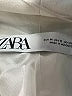 Zara 100% Viscose Ivory Blazer Size M - photo 6