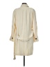 Anne Klein 100% Polyester Ivory Trenchcoat Size M - photo 2