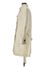 Anne Klein 100% Polyester Ivory Trenchcoat Size M - photo 5