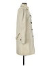 Anne Klein 100% Polyester Ivory Trenchcoat Size M - photo 4