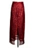 Saylor 100% Polyester Burgundy Formal Skirt Size S - photo 2