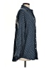Koch Polka Dots Blue Long Sleeve Button-Down Shirt Size XS - photo 4