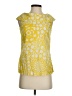 Trina Turk Yellow Sleeveless Blouse Size P (petite) - photo 1
