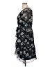 CAbi 100% Polyester Paisley Black Cocktail Dress Size XL - photo 5