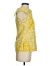 Trina Turk Yellow Sleeveless Blouse Size P (petite) - photo 4