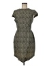 ASOS Chevron-herringbone Gray Casual Dress Size 8 - photo 1