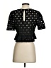 BCBGeneration Black Short Sleeve Blouse Size S - photo 2
