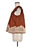 Jason Wu Brown Short Sleeve Blouse Size M - photo 5