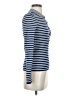 Madewell Stripes Blue Long Sleeve Polo Size S - photo 4
