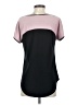 Perseption Concept Color Block Black Short Sleeve Top Size S - photo 2