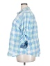 St. John's Bay 100% Cotton Plaid Blue 3/4 Sleeve Button-Down Shirt Size 3X - photo 5