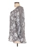 Fred David Gray Long Sleeve Blouse Size L - photo 5