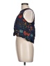 Alya 100% Rayon Blue Sleeveless Blouse Size L - photo 5