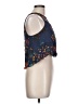 Alya 100% Rayon Blue Sleeveless Blouse Size L - photo 4