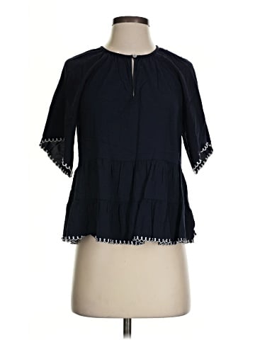 Ann Taylor LOFT Short Sleeve Blouse (view 1)