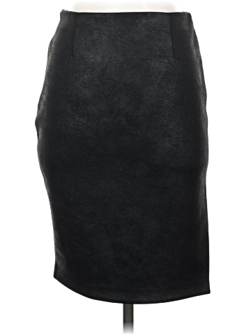 Bella Luxx Faux Leather Skirt (view 2)