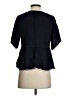 Ann Taylor LOFT Black Short Sleeve Blouse Size XS - photo 2