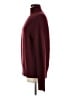 Theory Solid Burgundy Wool Pullover Sweater Size M - photo 5
