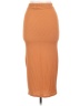 21 Saints Solid Orange Casual Skirt Size L - photo 2