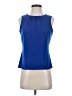 Calvin Klein Blue Sleeveless Blouse Size S (petite) - photo 1