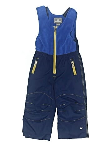 White Sierra Snow Pants With Bib (view 1)