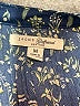 Jachs Girlfriend 100% Polyester Blue 3/4 Sleeve Blouse Size M - photo 7