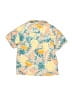 Volcom Tropical Yellow Short Sleeve Button-Down Shirt Size 7 - photo 2