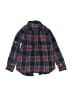 Janie and Jack 100% Cotton Plaid Blue Long Sleeve Button-Down Shirt Size 5 - photo 2