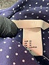 H&M 100% Polyester Polka Dots Blue Casual Dress Size 10 - photo 7