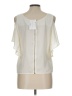Material Girl 100% Polyester Ivory Sleeveless Blouse Size L - photo 2