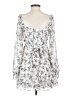 Thirty/Thirty 100% Polyester White Casual Dress Size S - photo 2