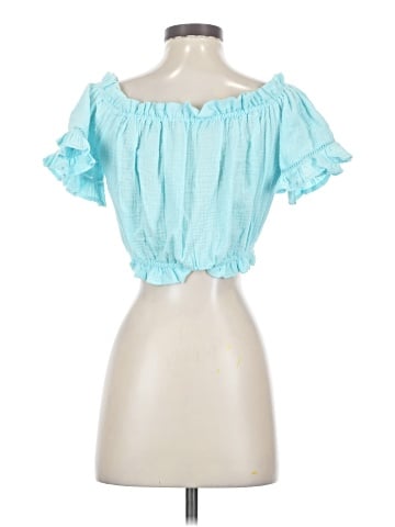 Ocean Drive Clothing Co. Short Sleeve Blouse (view 2)