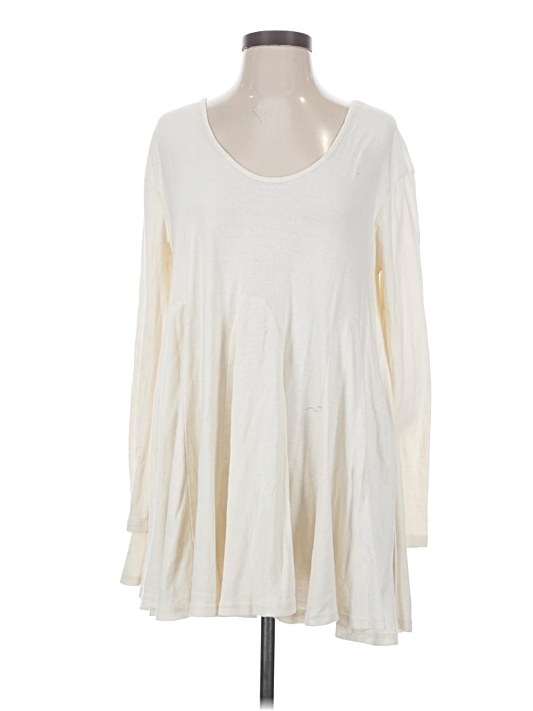 Pre-owned Fp Beach Long Sleeve T-shirt In Ivory