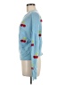 Aqua Hearts Blue Pullover Sweater Size M - photo 5