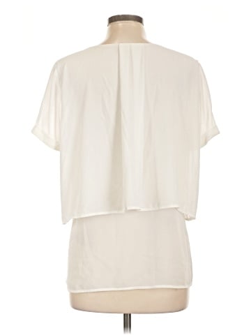 NY Collection Short Sleeve Blouse (view 2)